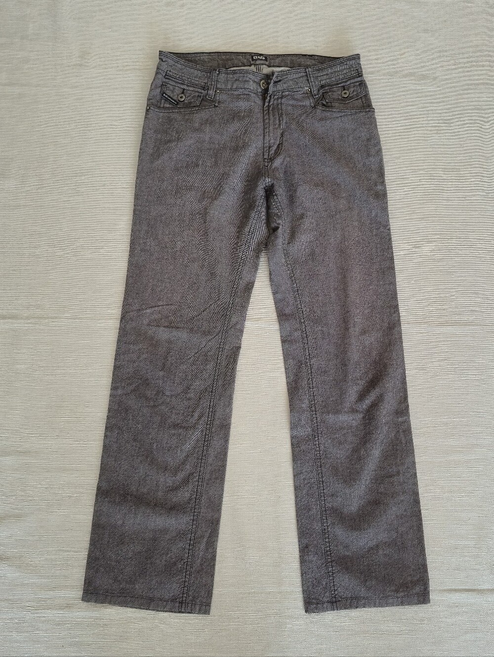 D&G Dolce & Gabbana Vintage Grunge Grey Straight Leg Trousers